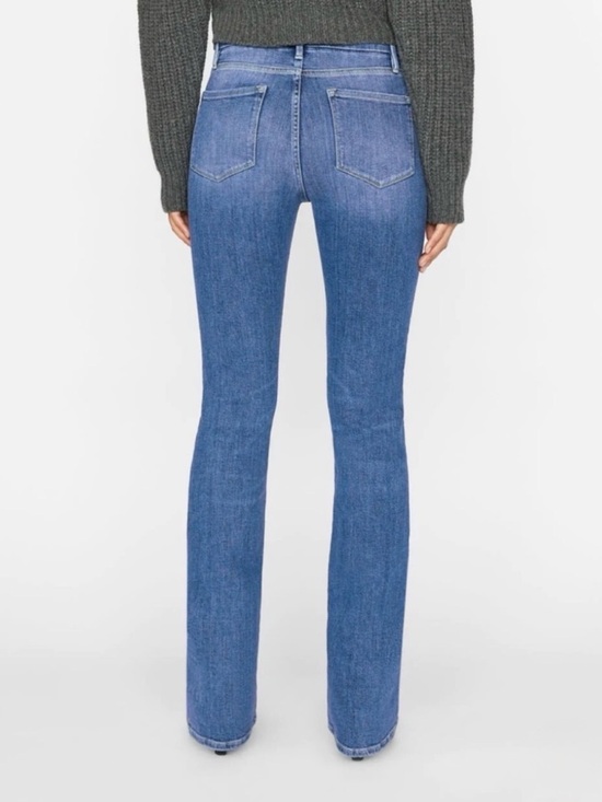 NWOT Frame Le Mini Boot Denim Jeans Mid Rise size 28 - Picture 3 of 10